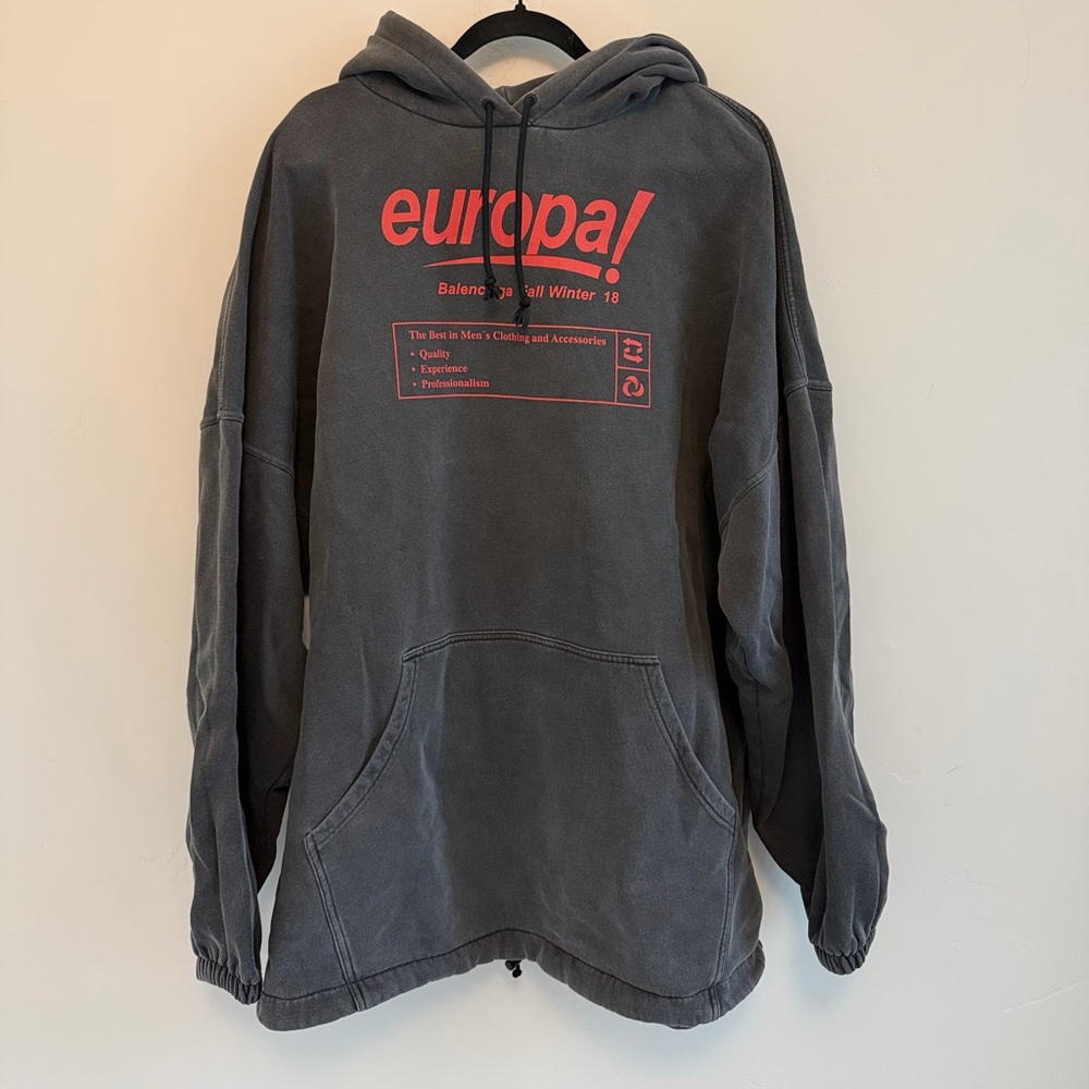 Balenciaga Europa Hoodie